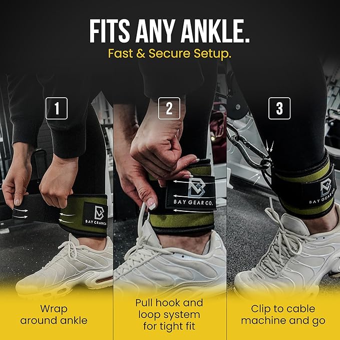 Bay Gear Co. Ankle Straps-GravixFit