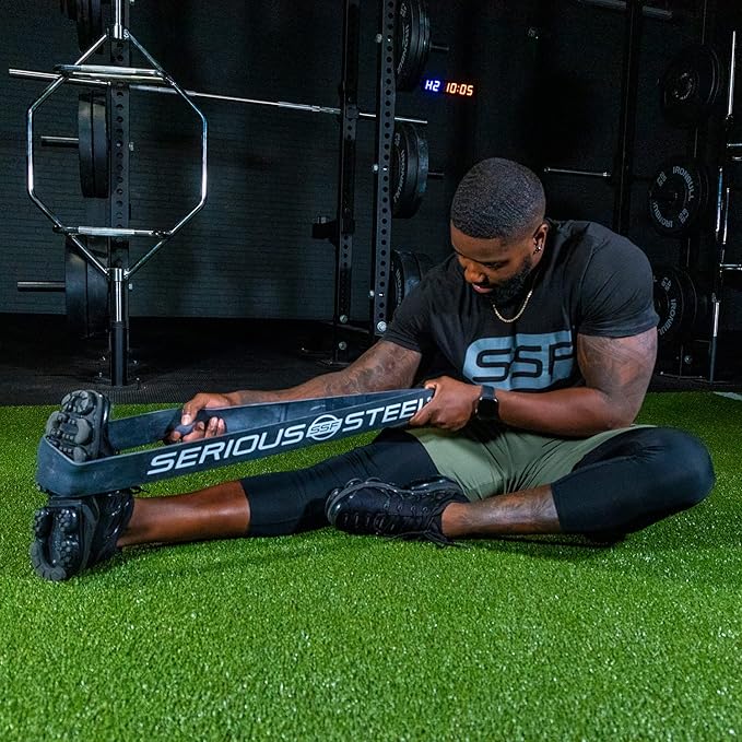 Serious Steel Fitness 32" Resistance Training Bands (Portable Exercise Band System Training Bands- Great for Individuals Under 5'10")-GravixFit