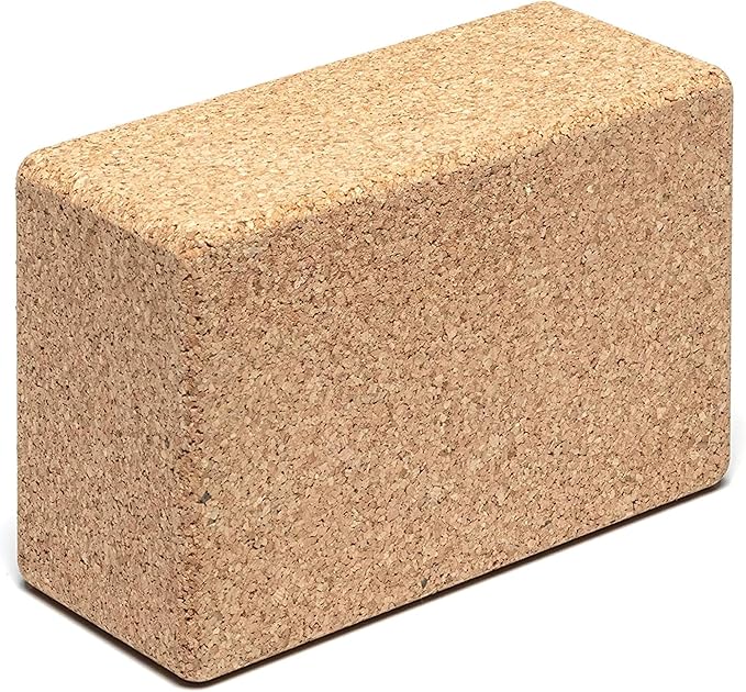 Go4Cork Cork Yoga Block for Yoga, Pilates & Meditation | Non-Slip, Hypoallergenic, Sustainable, Non-Toxic Yoga Block-GravixFit