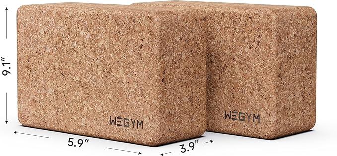 Yoga blocks with Anti-Slip, Comfortable Grip, Sturdy Sides for Secure Workouts at Home, for Yoga, and Pilate Training-GravixFit