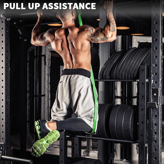 POWER GUIDANCE Resistance Bands, Set of 5 Pull Up Bands, Pull Up Assistance Bands, Exercise Bands, Resistance Bands Set for Legs, Working Out, Muscle Training, Physical Therapy, Shape Body-GravixFit