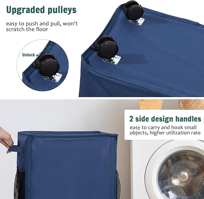 Yoga Mat Storage Racks, Home Gym Storage Rack with Wheels, Yoga Mat Holder Side 2 Mesh Pockets, Yoga Storage Basket Holds 4 Yoga Mats, 2 Foam Rollers, 6 Resistance Bands-GravixFit