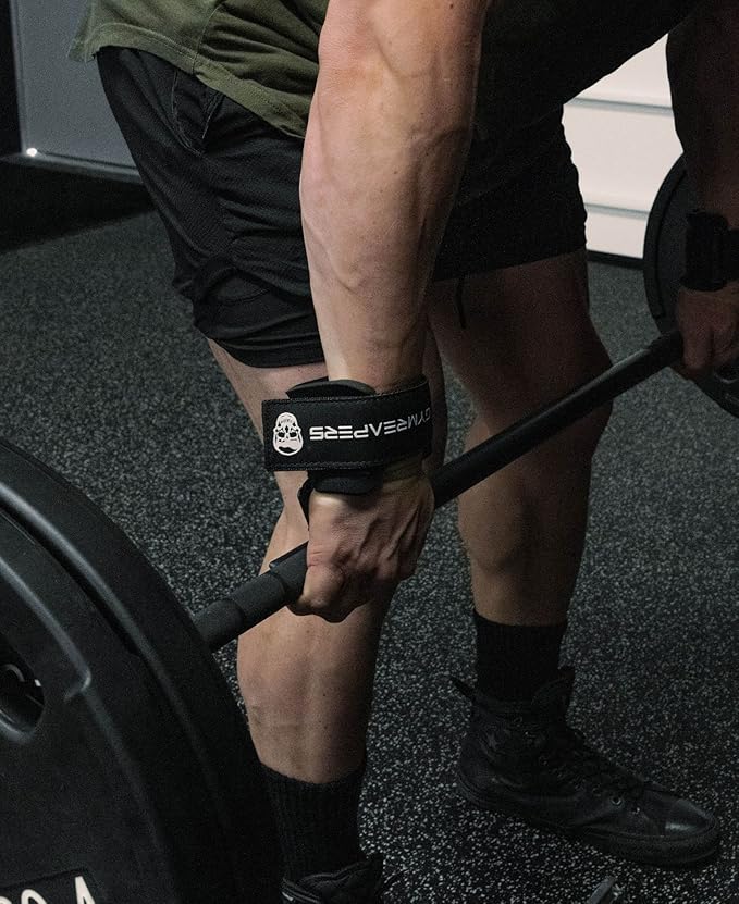 Gymreapers Weight Lifting Hooks (Pair), Heavy Duty Power Wrist Straps Hand Grip Support For Deadlifts, Pull Ups, Shrugs - Gym Gloves For Men and Women-GravixFit