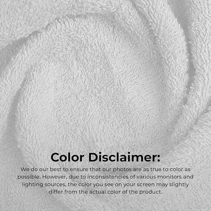 Avalon Salon Towel - White Hand Towels Bulk Pack of 24-100% Cotton Absorbent Spa, Facial & Gym Towels for Working Out - 16x27 Inches (Not Bleach Proof)-GravixFit