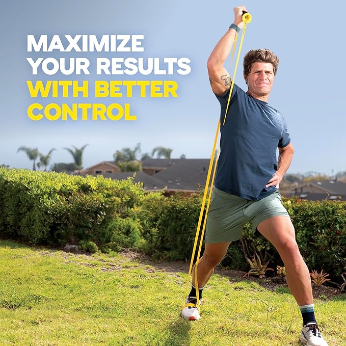 TRX Training Bandit Kit, Home Workout Resistance Band Set with Strength-Training Resistance Bands and Universal-Fit Handles for Exercise Bands-GravixFit