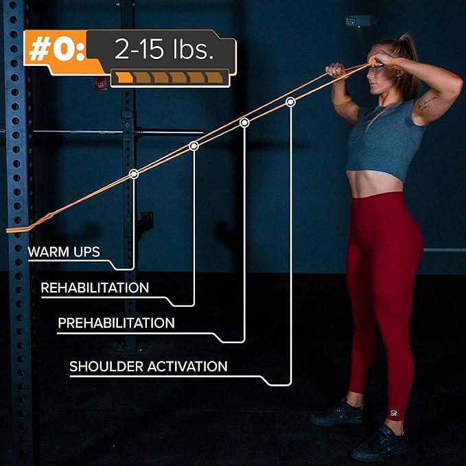 SERIOUS STEEL FITNESS Assisted 41" Pull-Up Band, Resistance & Stretch, Powerlifting & Pull-up Assist Loop (Single Band)-GravixFit