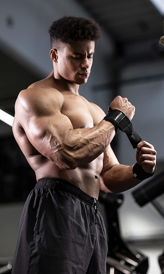 Fitgriff® Lifting Straps & Wrist Wraps (Bundle) Superior Support for Weightlifting & Gym Workouts - for Men and Women-GravixFit