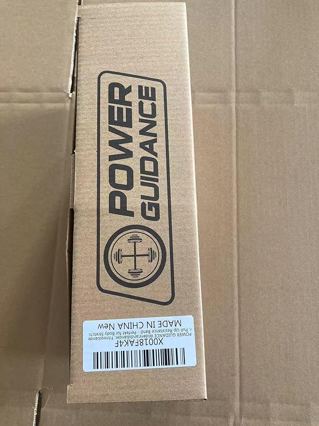 POWER GUIDANCE Pull Up Assist Bands - Stretch Resistance Band - Mobility Band - Powerlifting Bands - by Perfect for Body Stretching, Powerlifting, Resistance Training-GravixFit