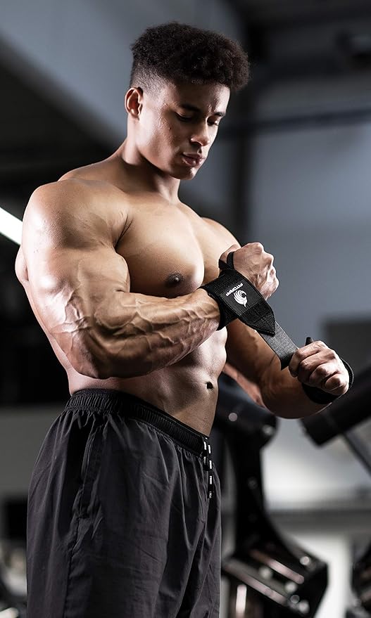 Fitgriff® Lifting Straps & Wrist Wraps (Bundle) Superior Support for Weightlifting & Gym Workouts - for Men and Women-GravixFit