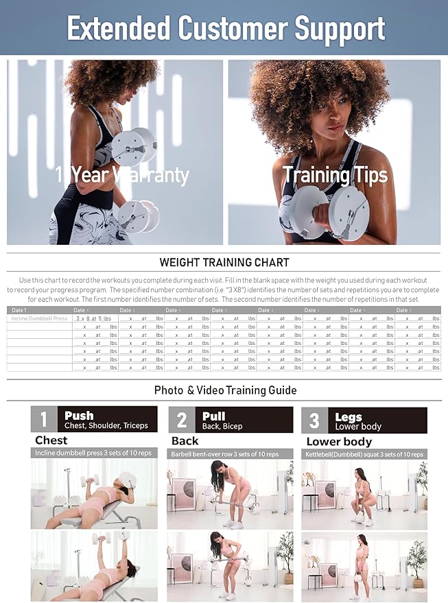 Adjustable Dumbbell – 12.5/25lb Single Unit OR Set of 2 – 5-in-1 Adjustable Weight for Home Gym, Strength Training & Fitness Workouts, White OR Black-GravixFit