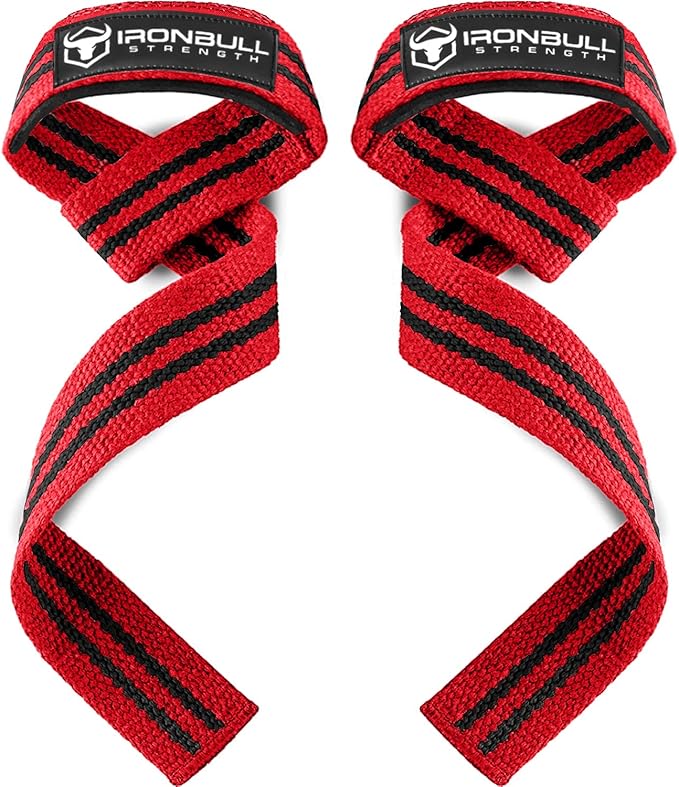 Lifting Wrist Straps for Weightlifting (1 Pair) – Padded Lifting Straps for Deadlifts, Powerlifting, Strength Training & Bodybuilding – Gym Straps for Men & Women-GravixFit