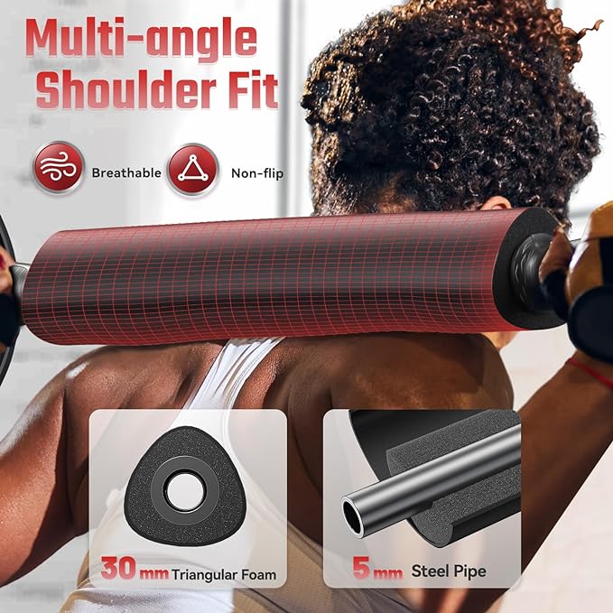 FEIERDUN Adjustable Dumbbells, 40/48/68/88lbs Free Weight Set with 4 Modes, Used as Barbell, Kettlebells, Push up Stand, Fitness Exercises for Home Gym Suitable Men/Women-GravixFit