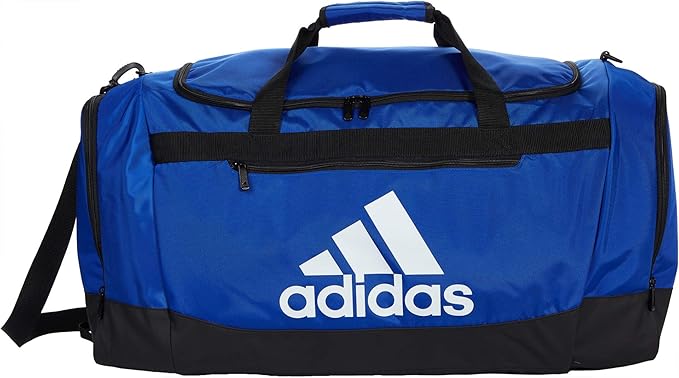 adidas Unisex Defender 4.0 Gym Duffel Bag for Men and Women, Team Royal Blue, Large (110L)-GravixFit