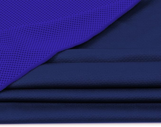 Biange Cooling Towel (Pack of 20, 40"x12") with Pouches for Sports, Workout, Fitness, Gym, Yoga, Golf, Pilates, Travel, Camping & More-GravixFit