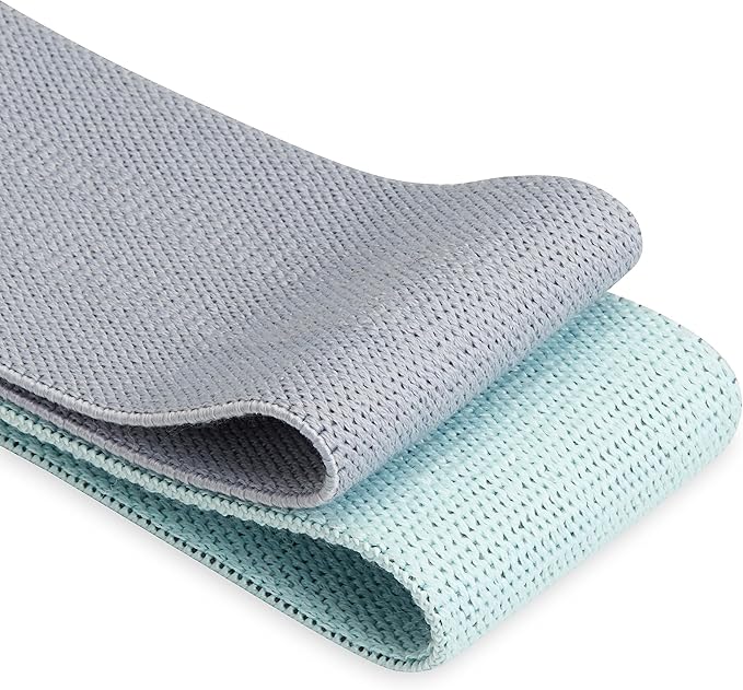 Gaiam Adjustable Hip Bands - 2-Pack Resistance Bands for Working Out, Buckle Adjustable Workout Bands with 4 Light and Medium Resistance Levels Target, Tone, and Strengthen Lower Body - 2 Pack-GravixFit