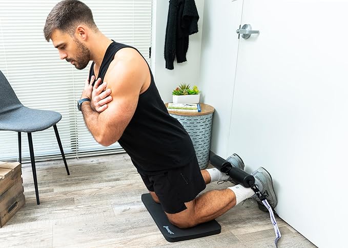 NordStick Nordic Hamstring Curl Strap - Original Nord Stick Exercise Set for Home and Travel - 5 Second Set Up-GravixFit