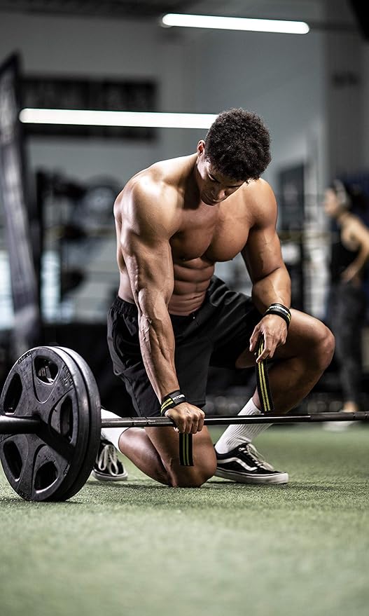 Fitgriff® Lifting Straps & Wrist Wraps (Bundle) Superior Support for Weightlifting & Gym Workouts - for Men and Women-GravixFit