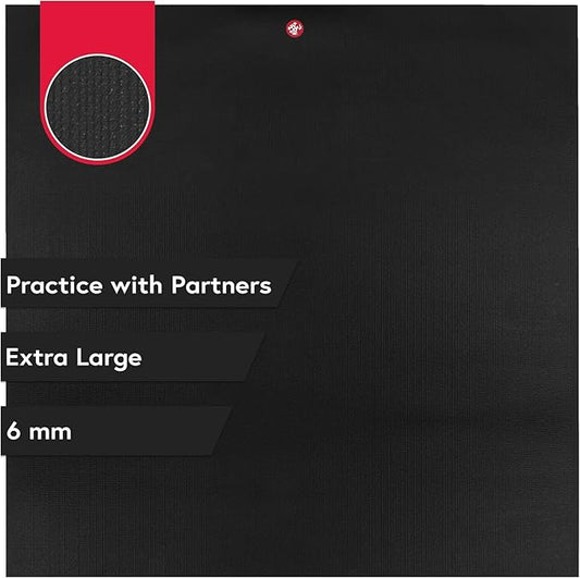 Manduka PRO Yoga Mat - 6mm | Lifetime Durability | Hygienic Construction | Premium Studio Quality | Teacher Approved-GravixFit