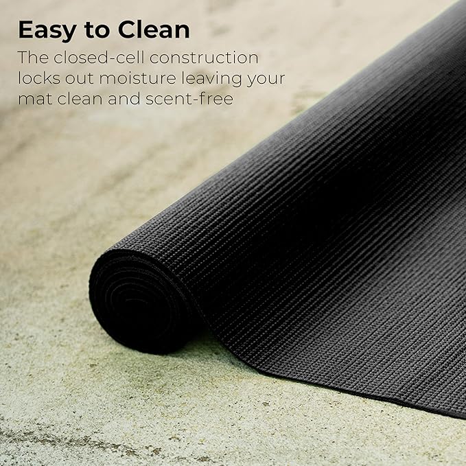 Hello Fit 10-Pack Yoga Mat, 68" x 24" Non Slip Exercise Mat, 4mm Thick Gym Mat for Fitness and Stretching, Bulk Non Toxic Yoga Mats for Schools and Studios-GravixFit