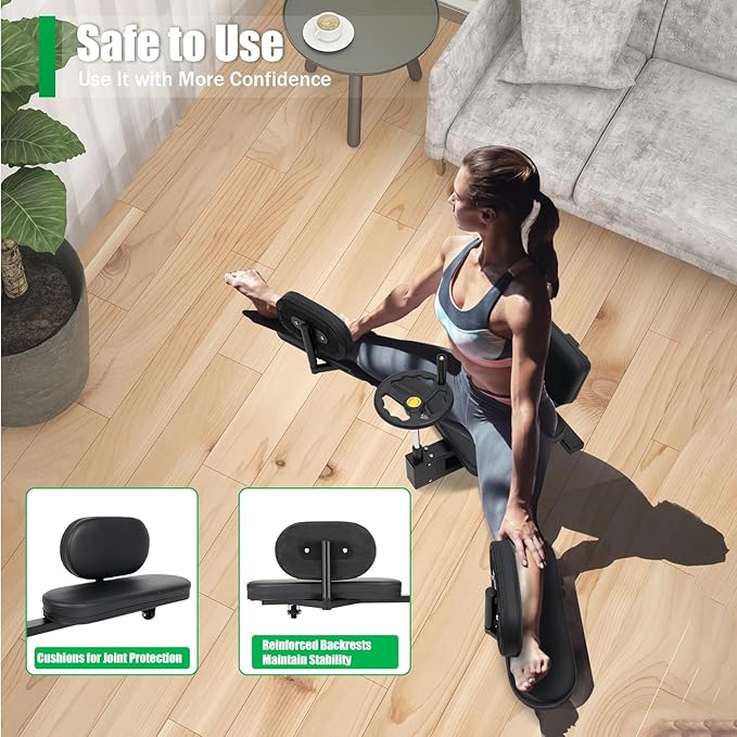 180° Stretch Leg Stretcher Split Machine, Split Machine for Flexibility, Hip Stretching Machines, for Yoga, Dance, and Martial Arts Enthusiasts, 220Lbs Load-Bearing Capacity-GravixFit