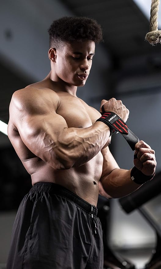 Fitgriff® Lifting Straps & Wrist Wraps (Bundle) Superior Support for Weightlifting & Gym Workouts - for Men and Women-GravixFit