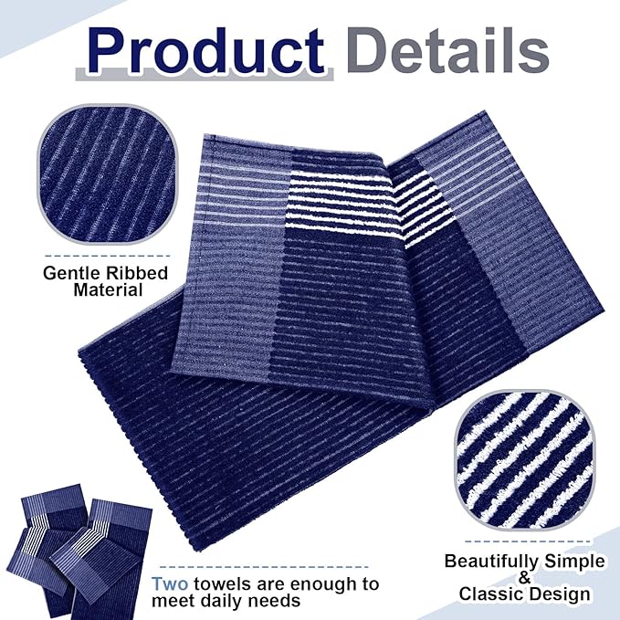 Mixweer Caddy Golf Towel 22" x 42" Large Caddy Towel Camping Sport Towels Cotton Soft Towels for Man Golf Lovers-GravixFit