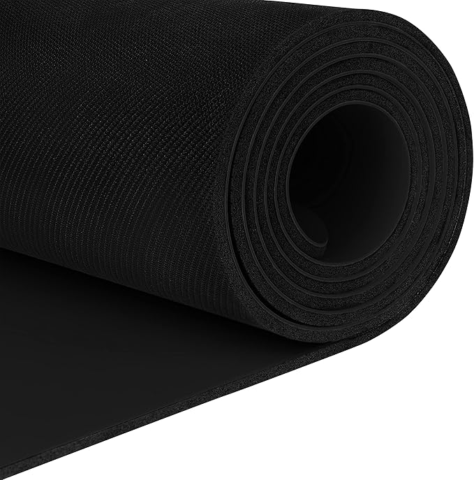 Retrospec Laguna 5mm Yoga Mat - Fitness Mat for Women, Men & Children, Slip-Resistant and Moisture Absorbing Exercise Mat for Home, Pilates, Yoga and Floor Workouts-GravixFit