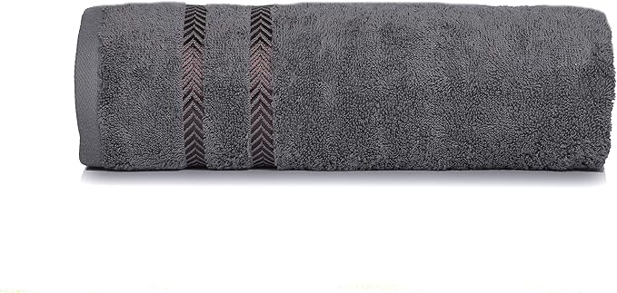 CASA COPENHAGEN Ember, 500 GSM, 16x28 Inches, Hand Towels, Set of 12 Towels, Super Soft and Absorbent, Egyptian Cotton Towels for Bathroom & Kitchen - Light Grey +White +Black +Dark Grey-GravixFit