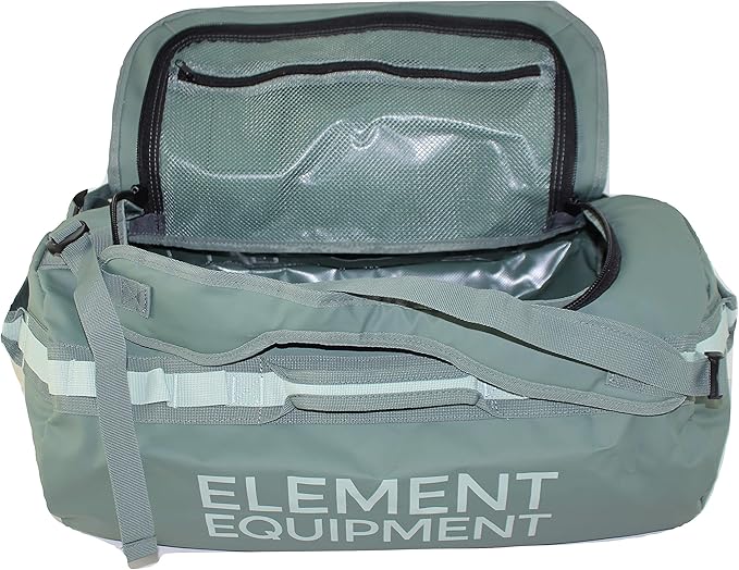 Element Equipment Trailhead Duffel Bag Shoulder Straps Waterproof Olive/Green Large-GravixFit