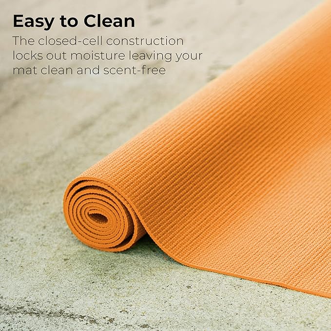 Hello Fit 10-Pack Yoga Mat, 68" x 24" Non Slip Exercise Mat, 4mm Thick Gym Mat for Fitness and Stretching, Bulk Non Toxic Yoga Mats for Schools and Studios-GravixFit