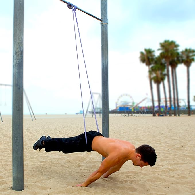 Rubberbanditz Pull Up Assist Resistance Bands Heavy Duty Loop Exercise Workout Bands for Powerlifting, Mobility, and Stretching-GravixFit