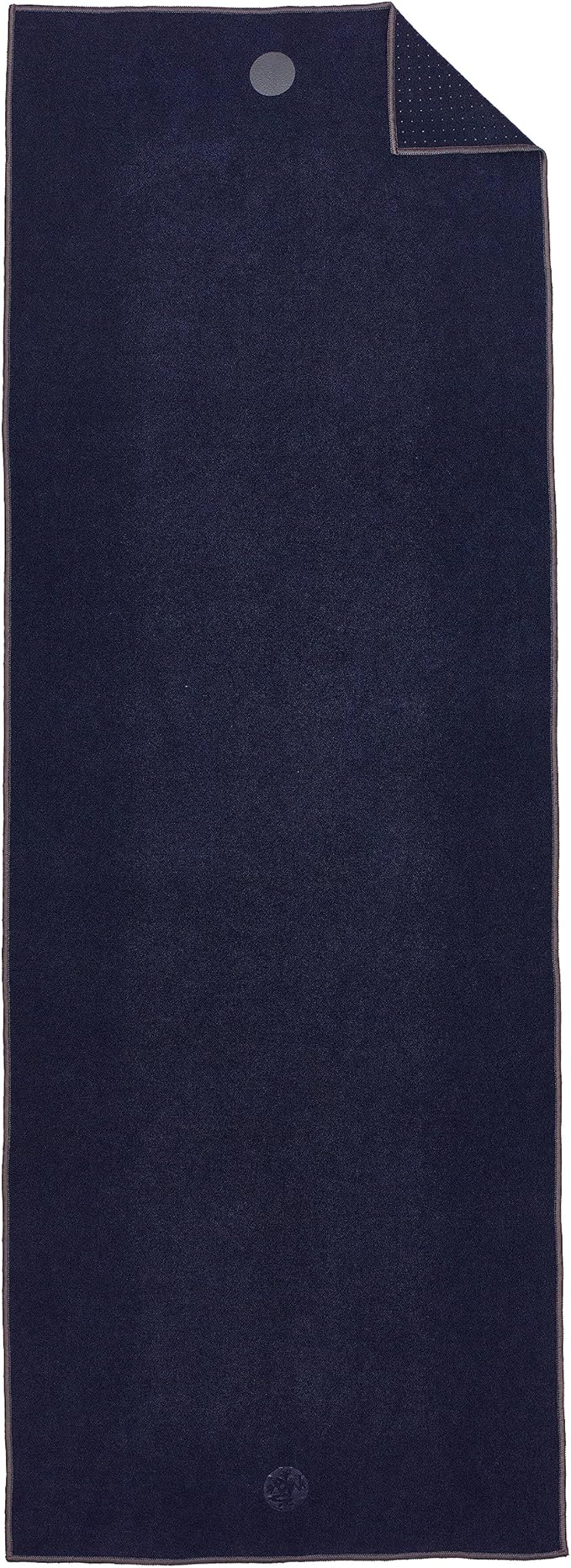Manduka Yogitoes Yoga Towel – Rubber Grip Dots Non-Slip Bottom, Quick Dry Fitness Towel for Hot Yoga, Pilates, Exercise-GravixFit