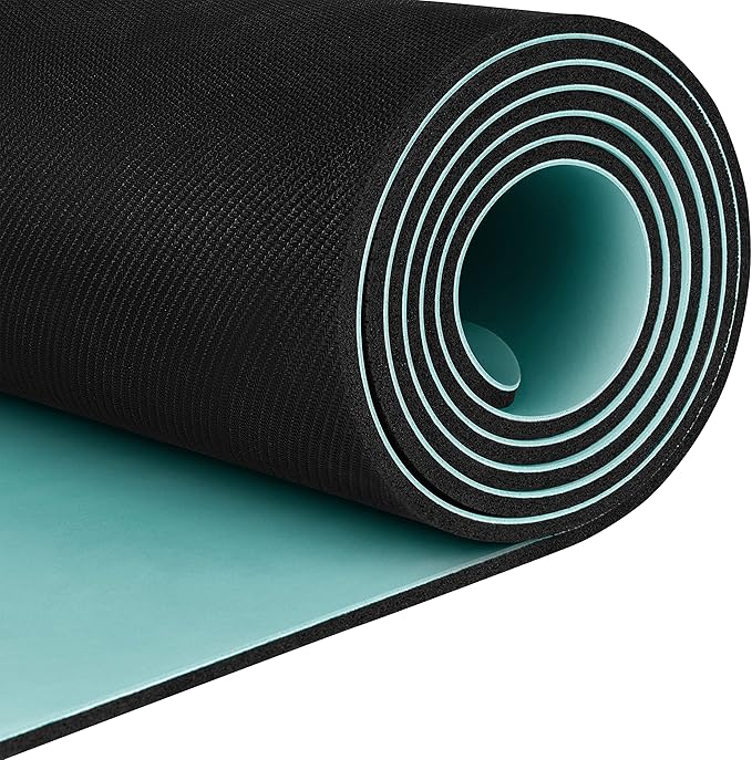 Retrospec Laguna 5mm Yoga Mat - Fitness Mat for Women, Men & Children, Slip-Resistant and Moisture Absorbing Exercise Mat for Home, Pilates, Yoga and Floor Workouts-GravixFit
