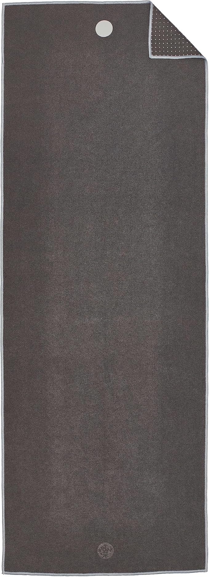Manduka Yogitoes Yoga Towel – Rubber Grip Dots Non-Slip Bottom, Quick Dry Fitness Towel for Hot Yoga, Pilates, Exercise-GravixFit
