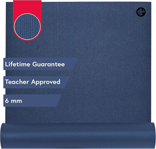 Manduka PRO Yoga Mat - 6mm | Lifetime Durability | Hygienic Construction | Premium Studio Quality | Teacher Approved-GravixFit
