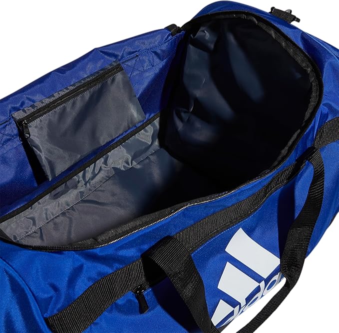 adidas Unisex Defender 4.0 Gym Duffel Bag for Men and Women, Team Royal Blue, Large (110L)-GravixFit