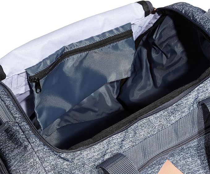 adidas Unisex Defender 4.0 Gym Duffel Bag for Men and Women, Jersey Onix Grey/Rose Gold/Onix Grey, Small (38L)-GravixFit