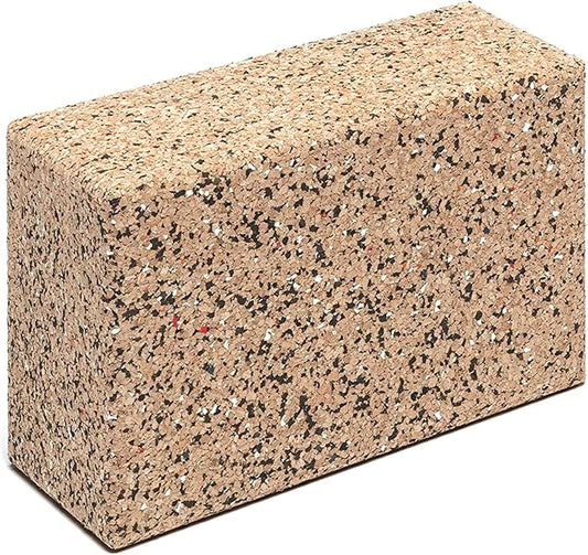 Go4Cork Cork Yoga Block for Yoga, Pilates & Meditation | Non-Slip, Hypoallergenic, Sustainable, Non-Toxic Yoga Block-GravixFit
