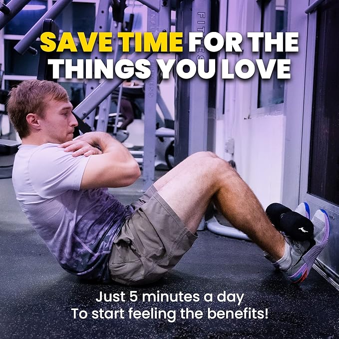 NordStick Nordic Hamstring Curl Strap - Original Nord Stick Exercise Set for Home and Travel - 5 Second Set Up-GravixFit