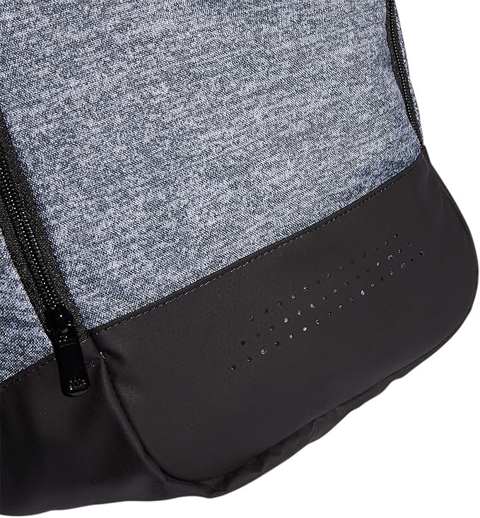 adidas Unisex Defender 4.0 Gym Duffel Bag for Men and Women, Jersey Onix Grey/Black, Medium (66L)-GravixFit