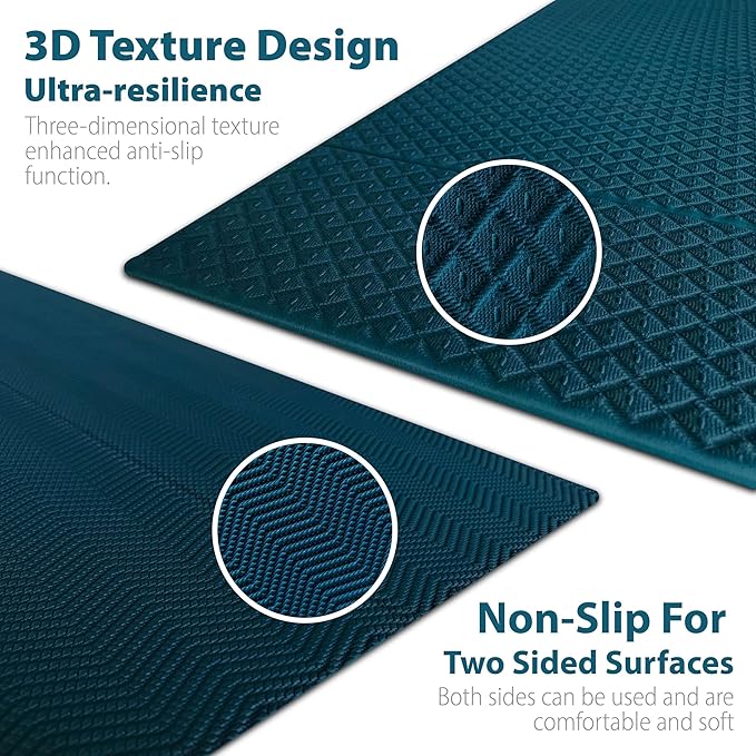 Foldable Yoga Exercise Mat – Lightweight, Anti-Slip, and Easy to Store for Yoga, Pilates, Home Workouts, and Floor Exercises-GravixFit