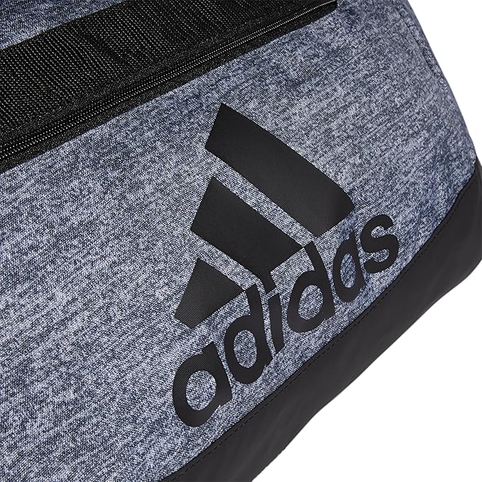 adidas Unisex Defender 4.0 Gym Duffel Bag for Men and Women, Jersey Onix Grey/Black, Medium (66L)-GravixFit